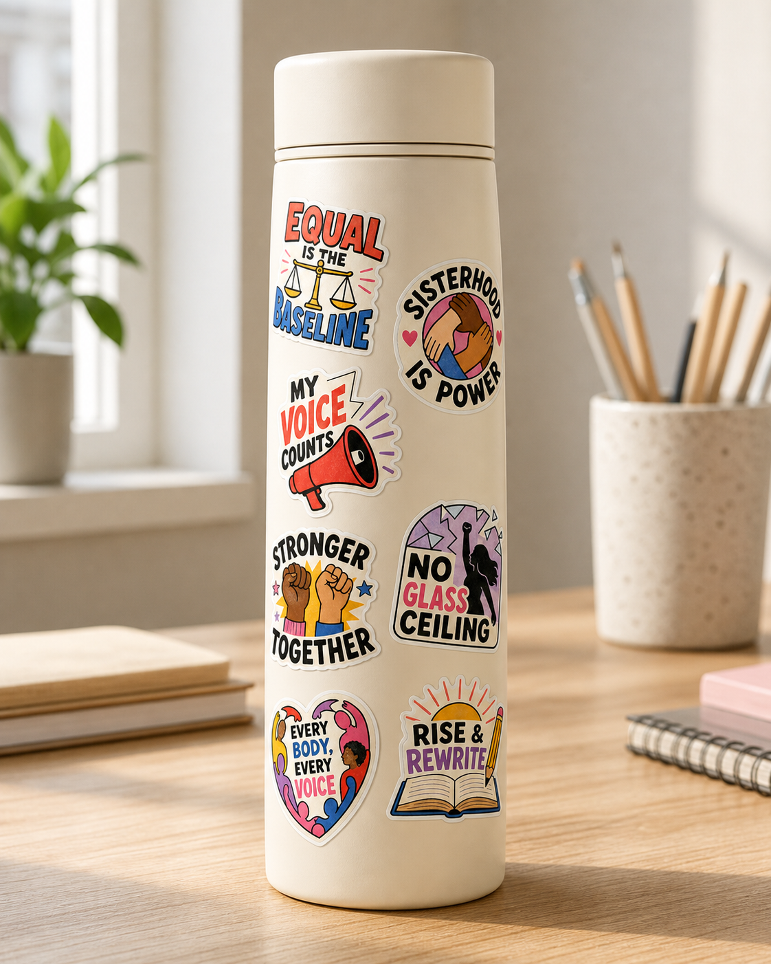 Feminist Empowerment & Sisterhood sticker pack product image 3