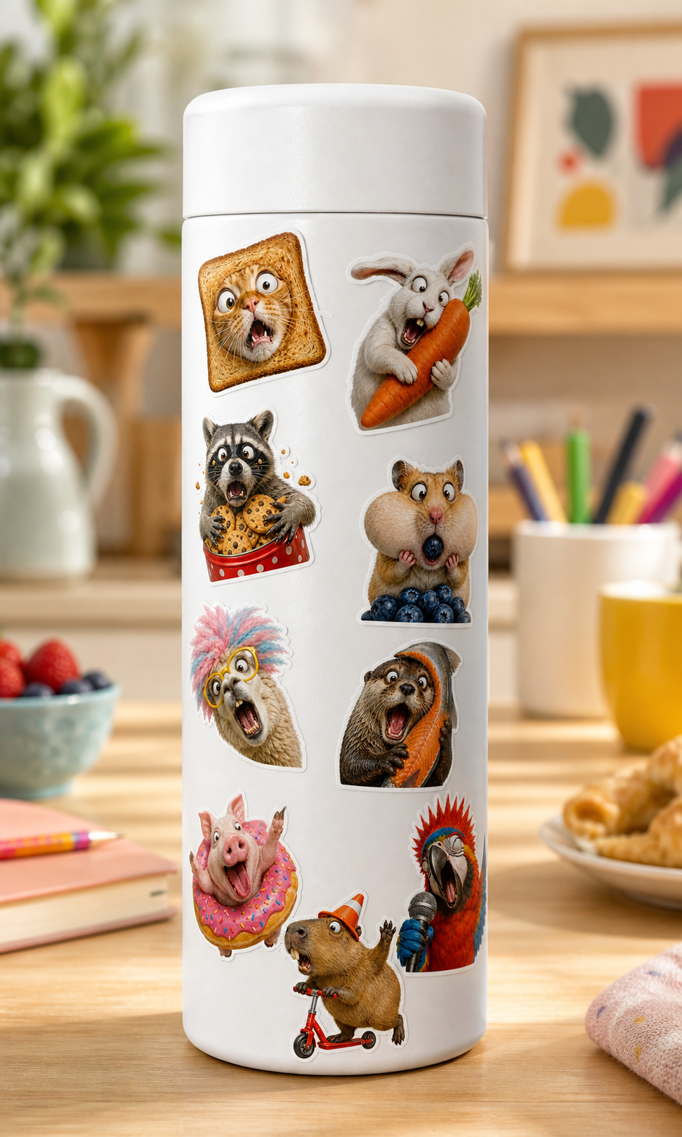 Funny Animal Chaos sticker pack product image 4