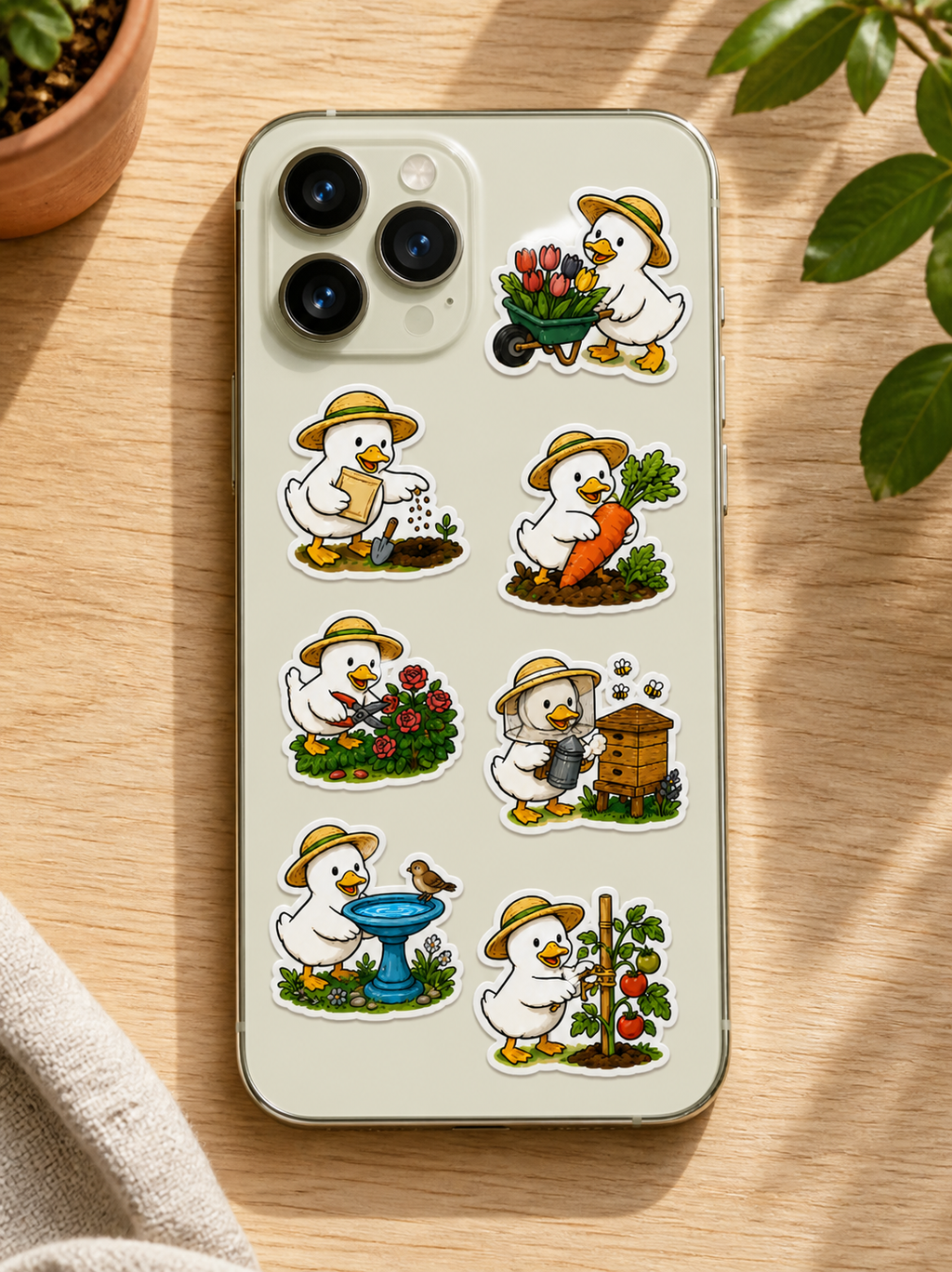 Funny Duck sticker pack product image 4