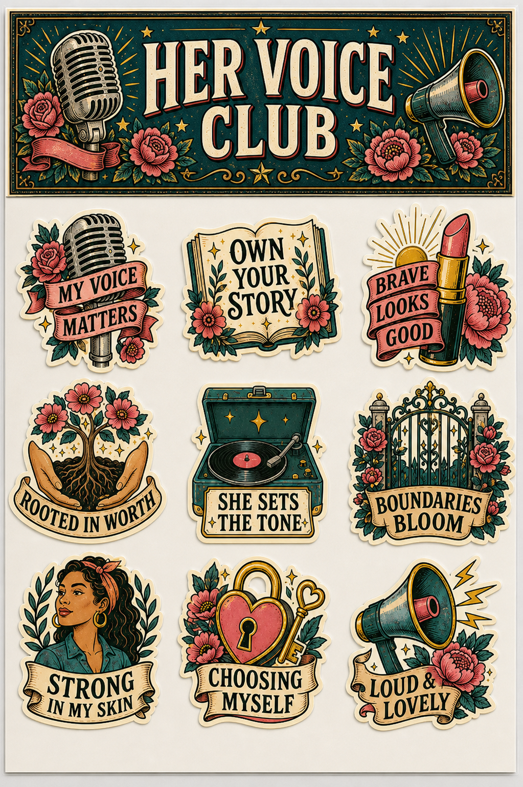 Nature sticker pack product image 2