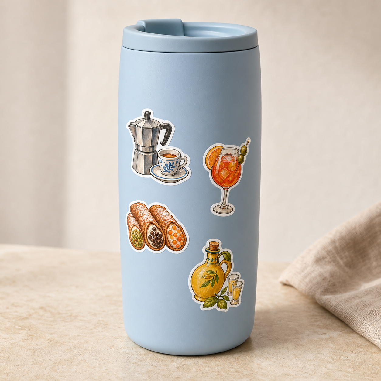 Taste of Italy Food & Lifestyle Sticker Pack