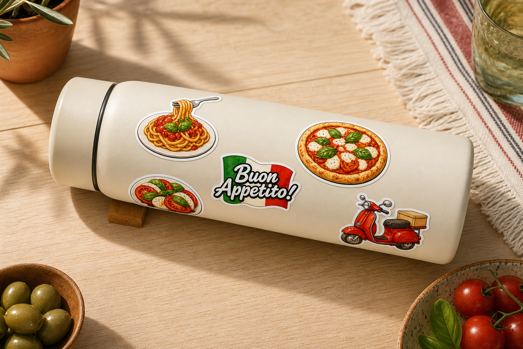 Taste of Italy Food & Lifestyle sticker pack product image 4