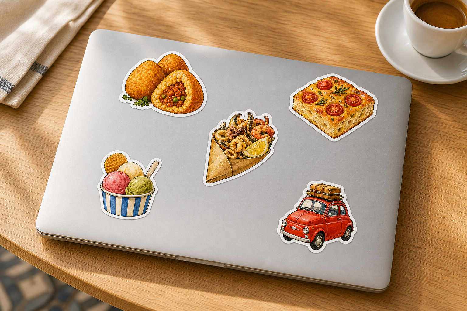 Taste of Italy Food & Lifestyle sticker pack product image 4