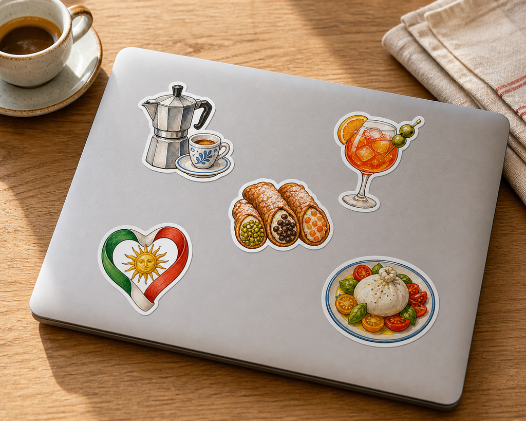 Taste of Italy Food & Lifestyle sticker pack product image 3