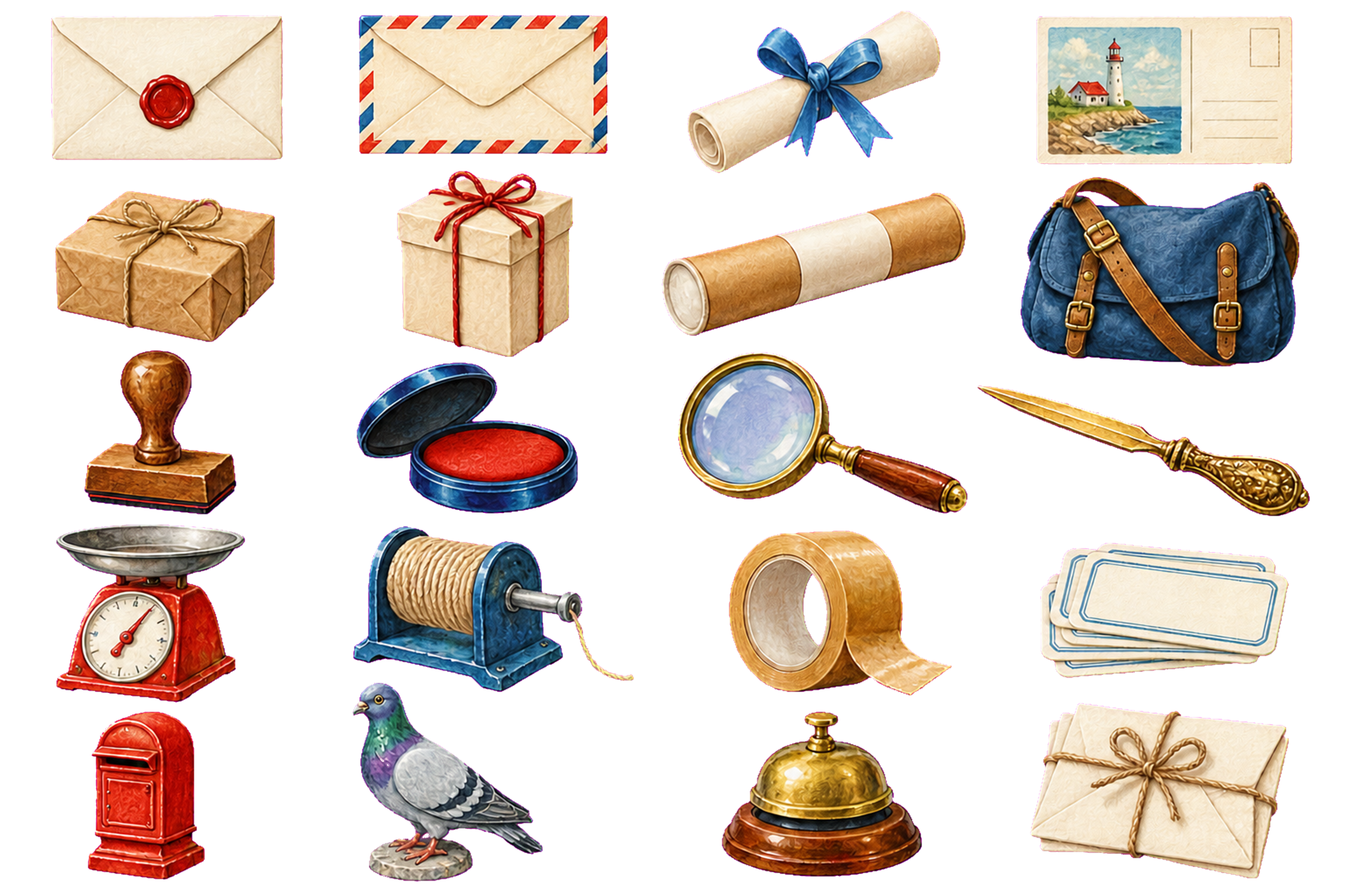 Storybook Post Office Sticker Pack