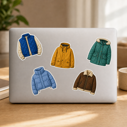 Cozy Outerwear Sticker Pack