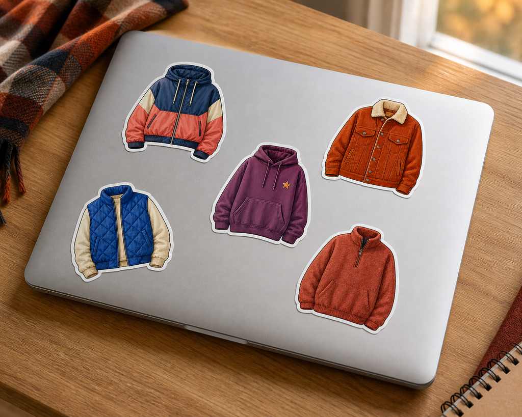 Cozy Outerwear sticker pack product image 4