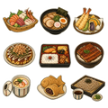 Japanese Food Favorites Sticker Pack
