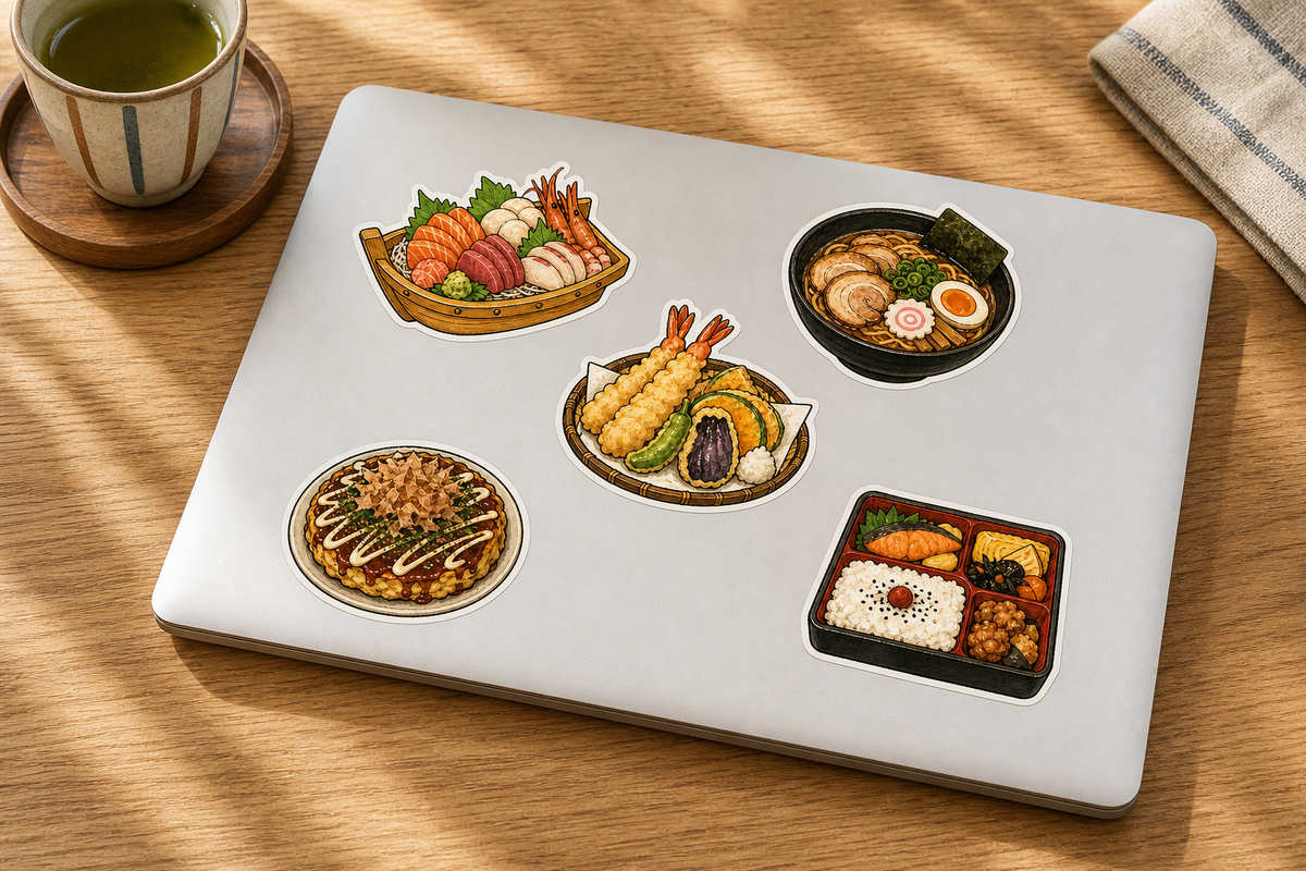 Japanese Food Favorites sticker pack product image 4
