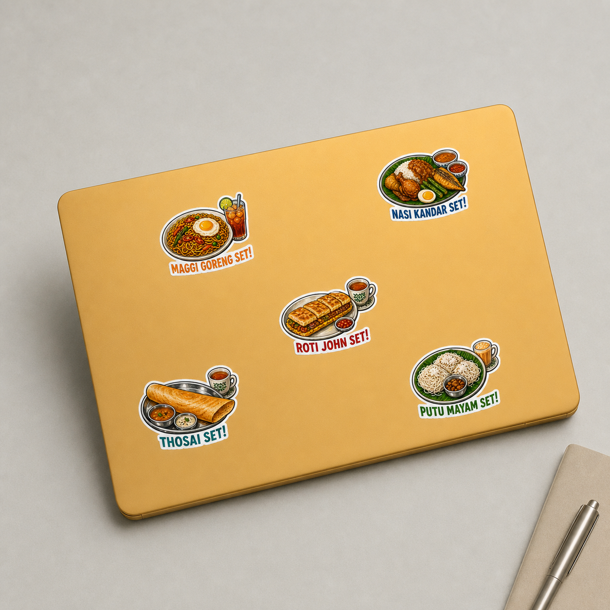 Singapore Food sticker pack product image 3