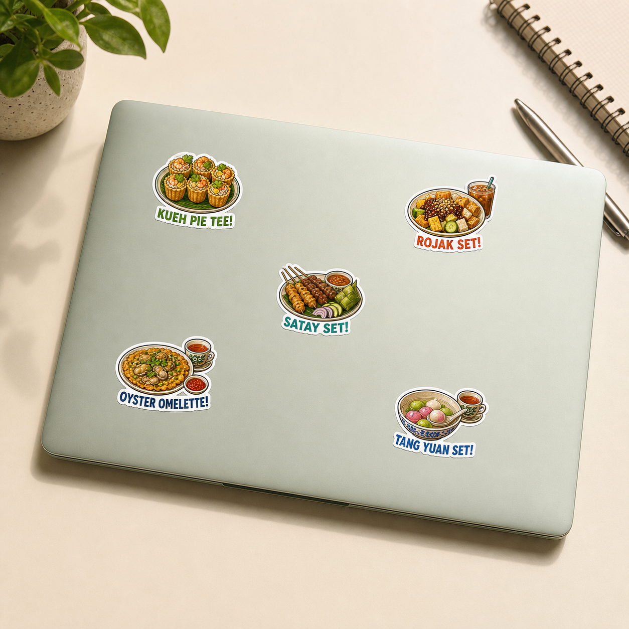 Singapore Food sticker pack product image 3