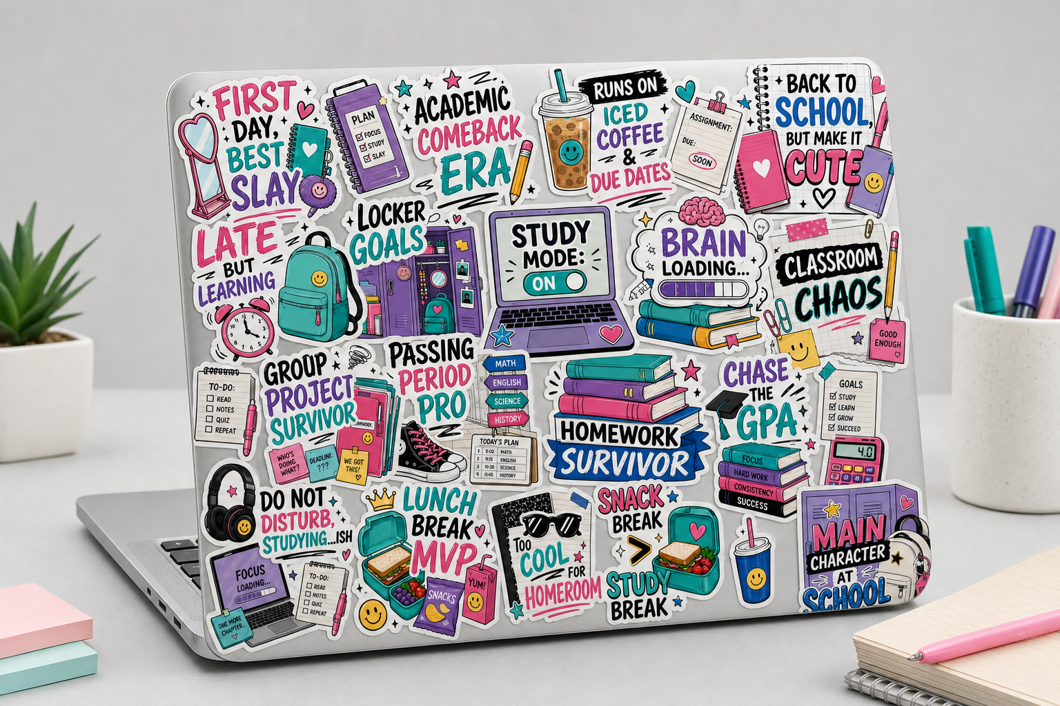 Back-to-School Sticker Pack