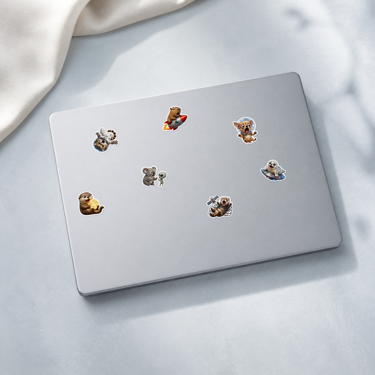 27 designs Animal Meme Waterproof Sticker Pack