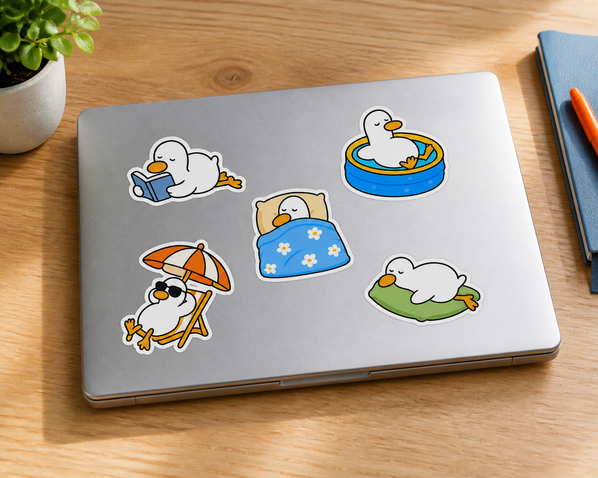 Little Duck’s Everyday Adventures sticker pack product image 5