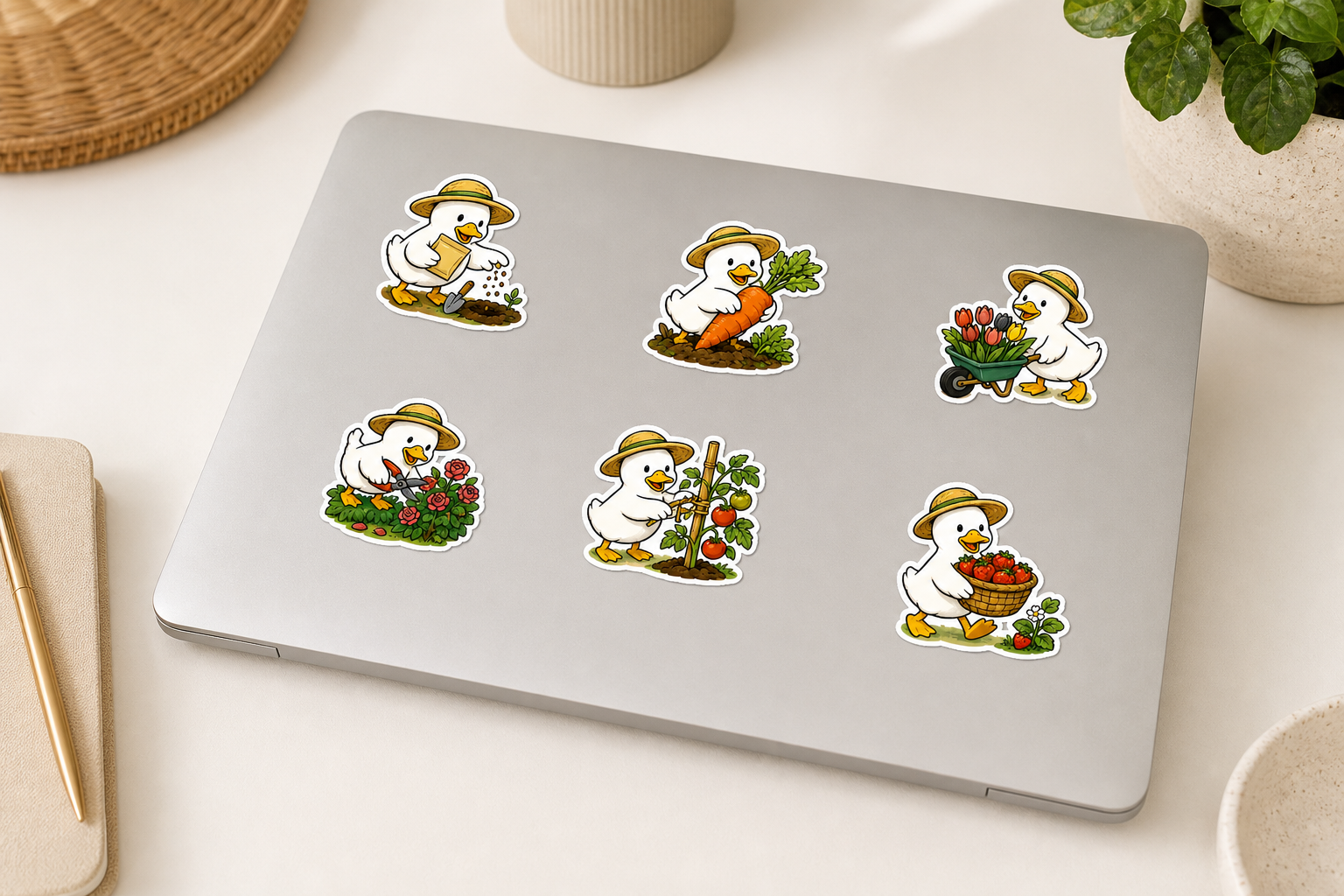 Funny Duck sticker pack product image 2