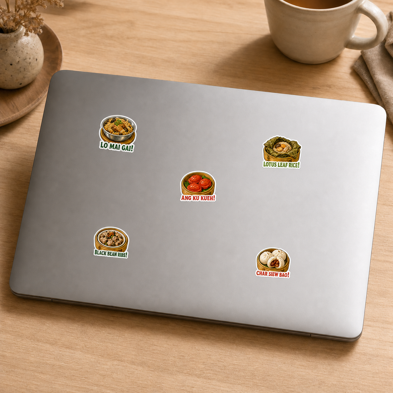Traditional Steamed Bites Breakfast Club Sticker Pack