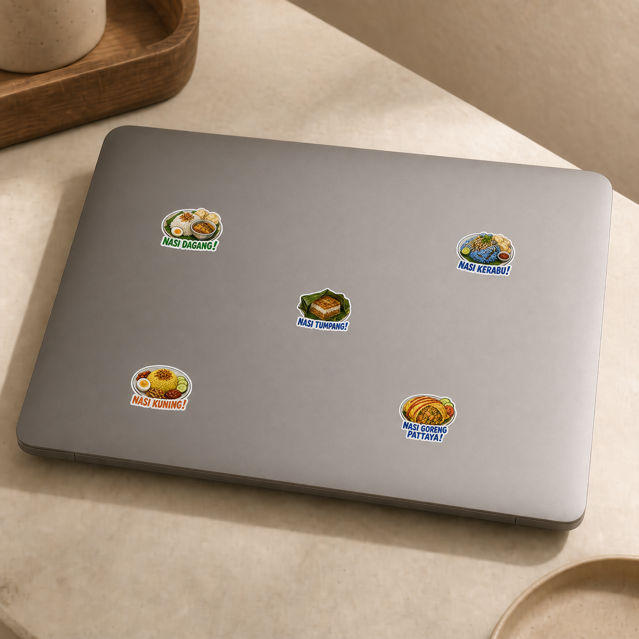 Malay Rice Specials Breakfast Club Sticker Pack
