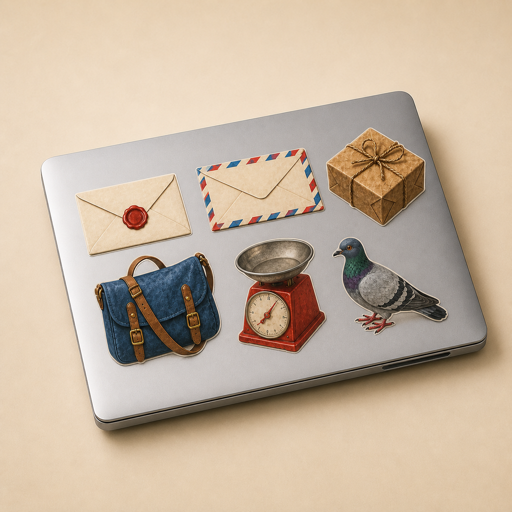 Storybook Post Office Sticker Pack