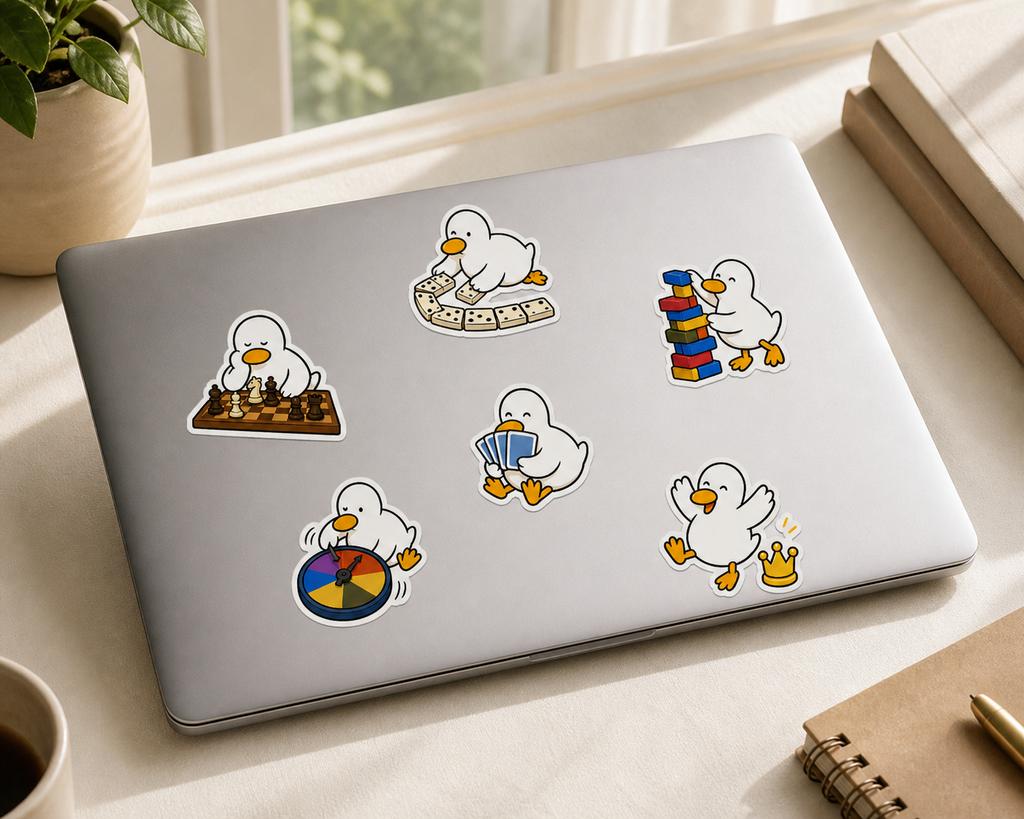 Board Game Night Sticker Pack
