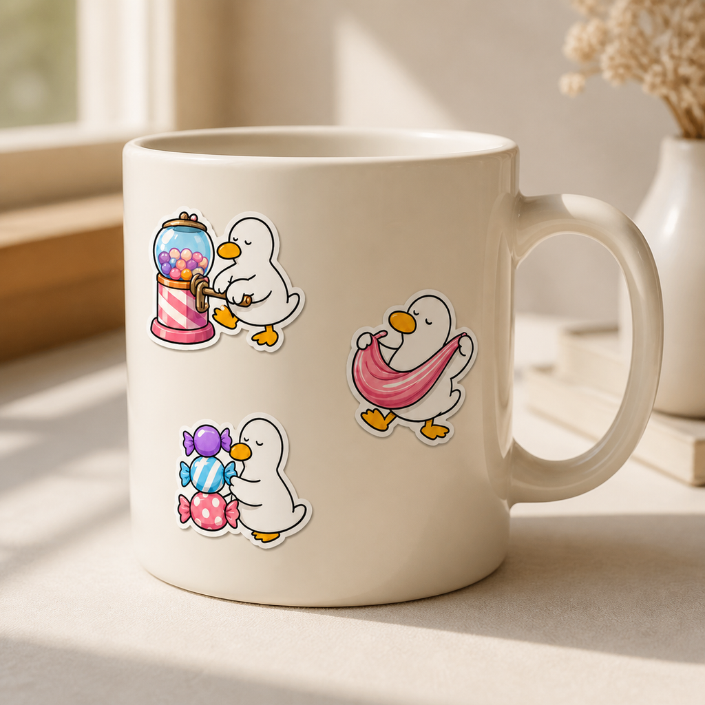 Candy Factory Chaos Sticker Pack