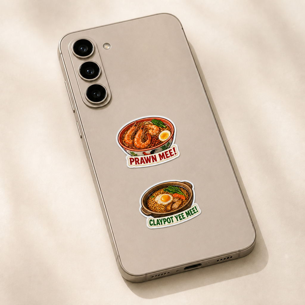 Regional Noodle Bowls Breakfast Club Sticker Pack