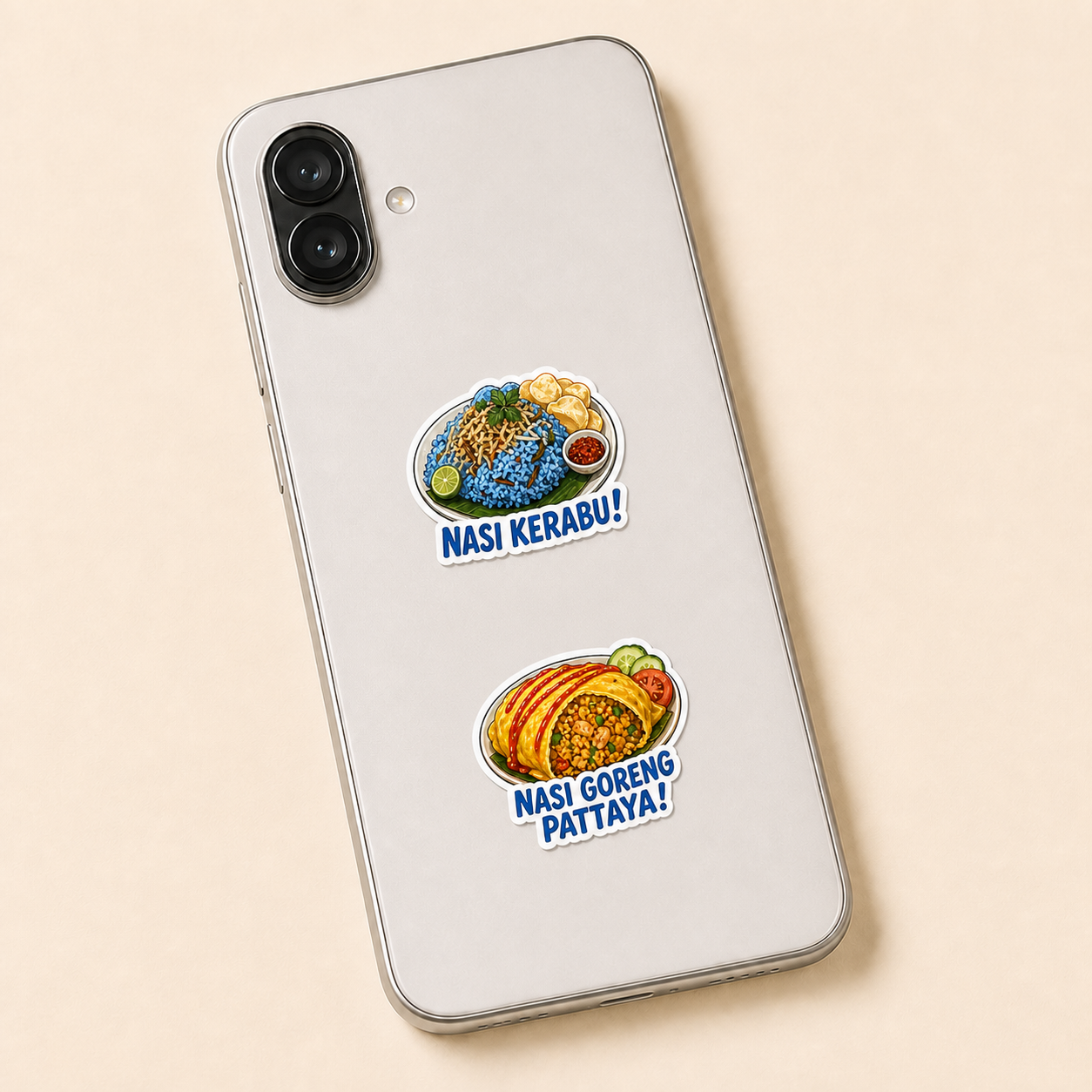 Malay Rice Specials Breakfast Club Sticker Pack