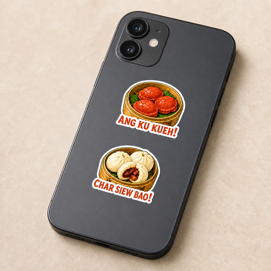 Traditional Steamed Bites Breakfast Club Sticker Pack