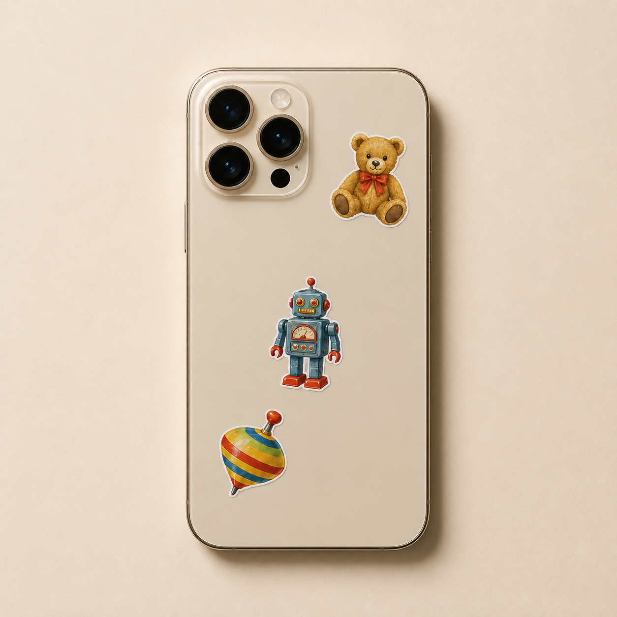 Vintage Toy Repair Shop Sticker Pack