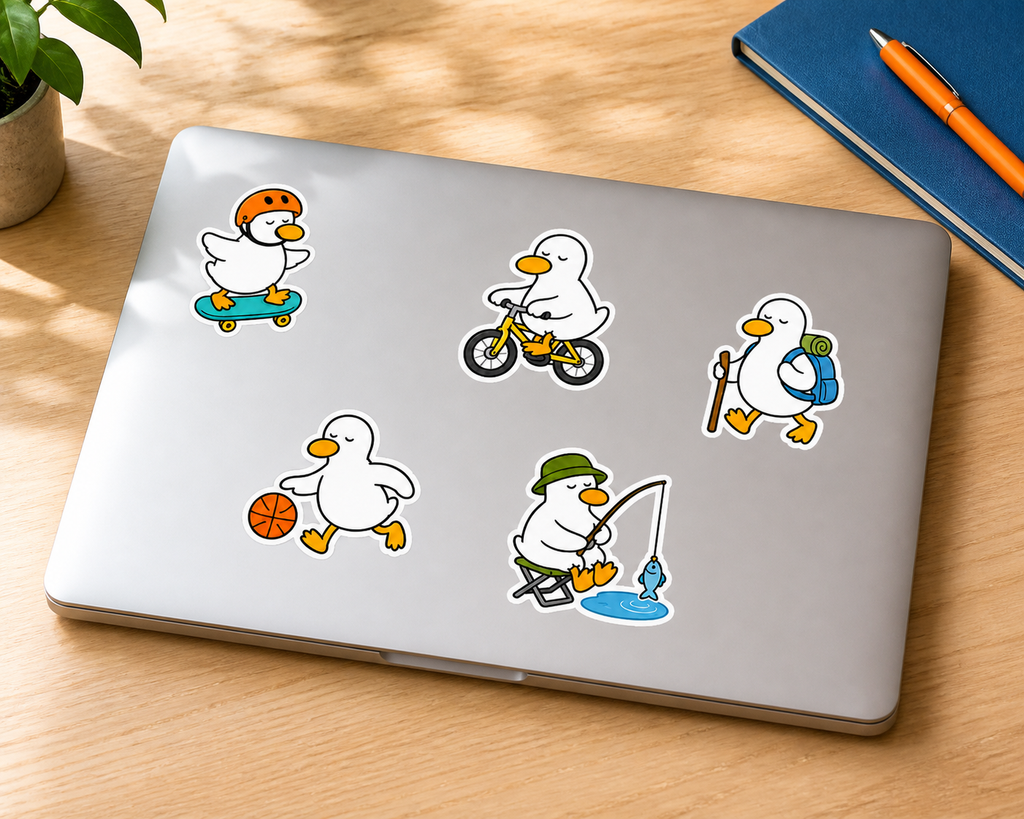 Little Duck’s Everyday Adventures sticker pack product image 4