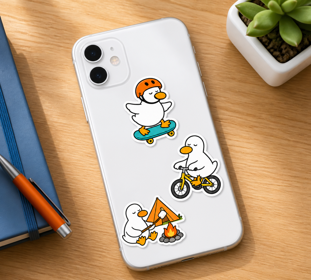 Little Duck’s Everyday Adventures sticker pack product image 6