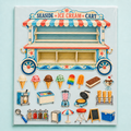 Seaside Ice Cream Cart Sticker Pack