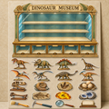 Dinosaur Museum Display Sticker Pack