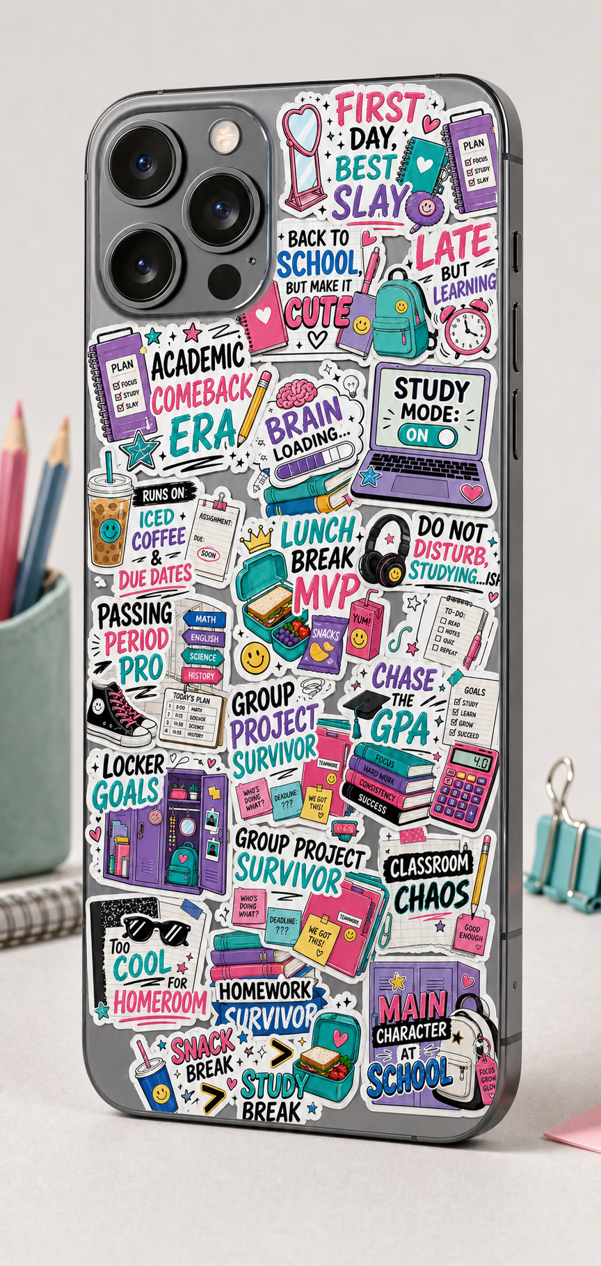 Back-to-School Sticker Pack