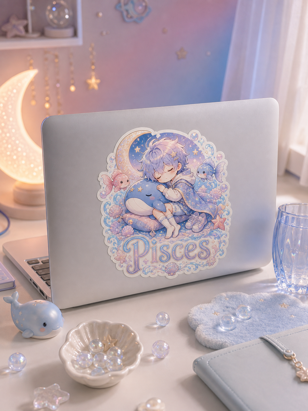 Pisces Boy Sticker