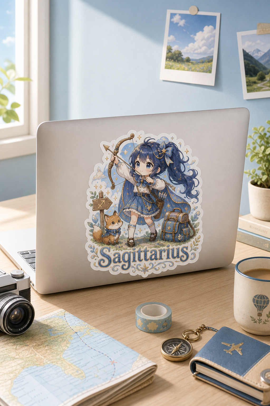 Sagittarius Girl Sticker