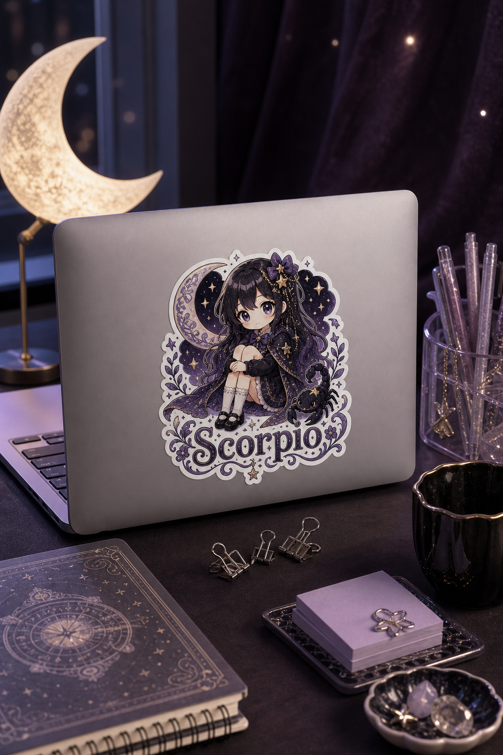 Scorpio Girl Sticker