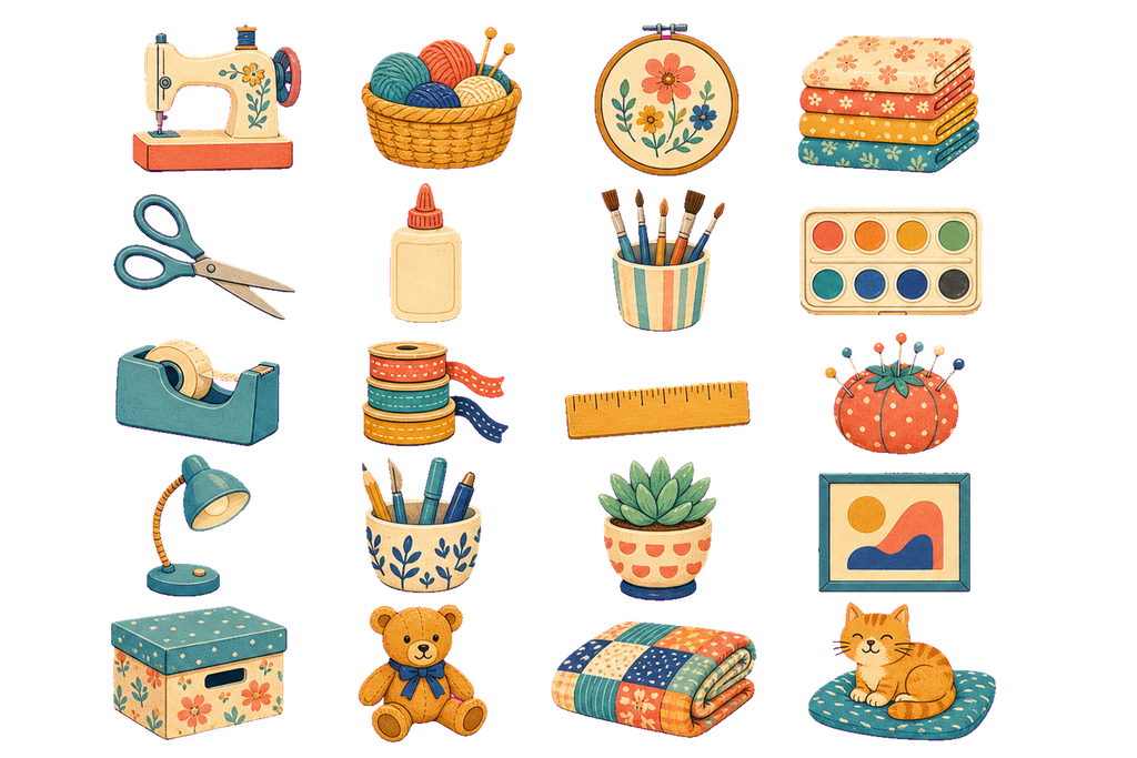 Pocket Craft Workshop Cozy Craft Sticker Pack - image 2