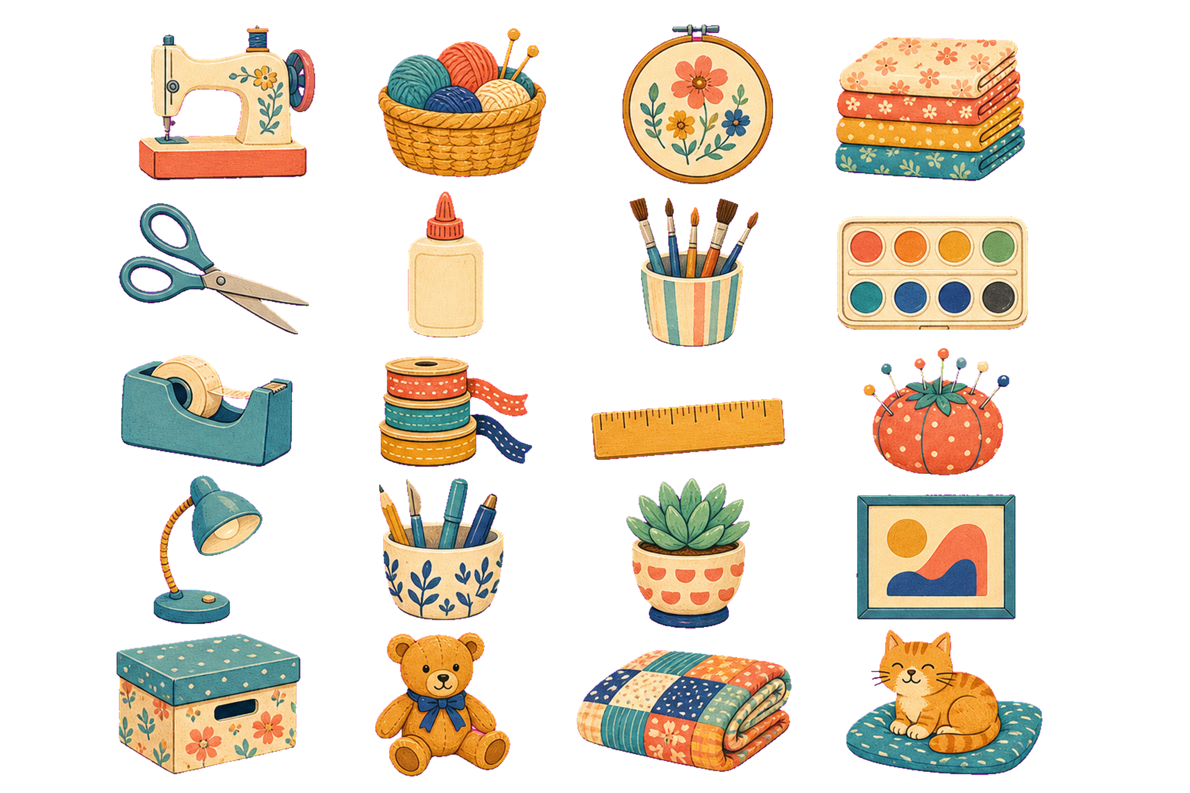 Pocket Craft Workshop Cozy Craft Sticker Pack - image 2
