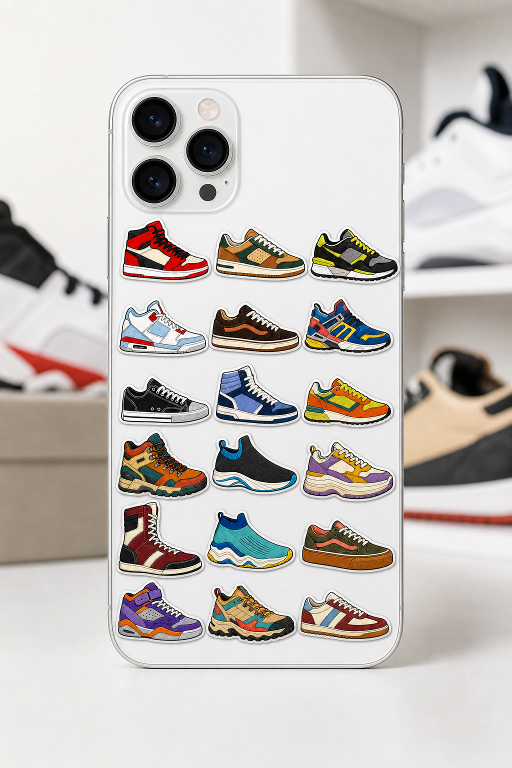 Sneaker Style Sticker Pack
