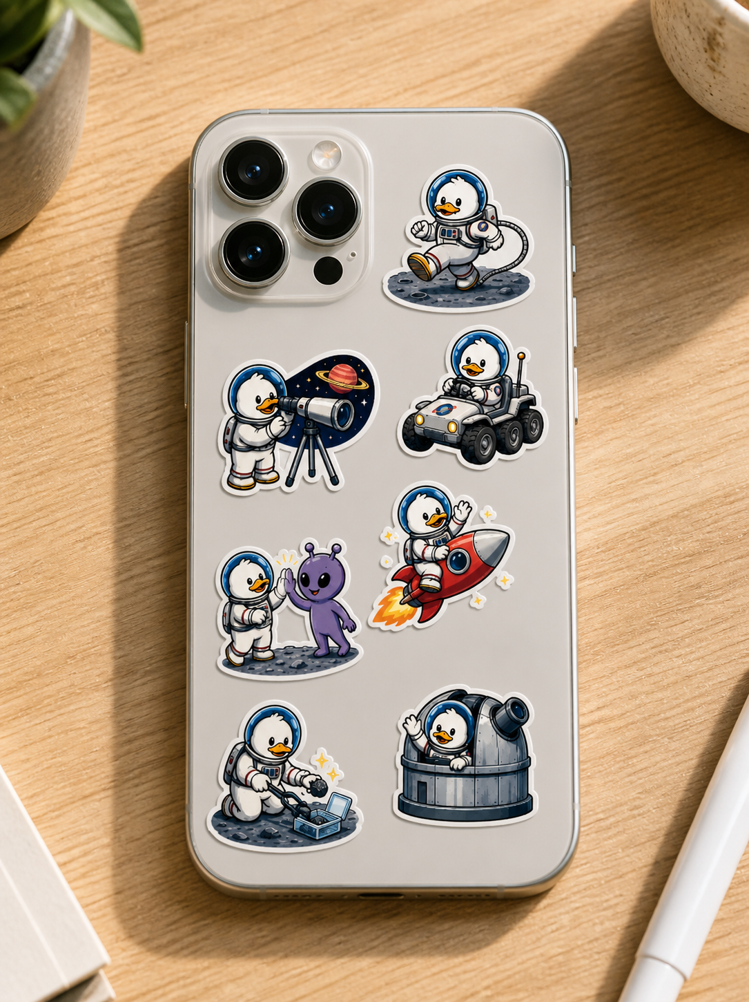 Funny Duck sticker pack product image 4
