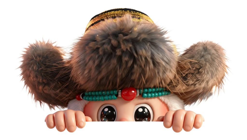 Labubu Peeking Sticker