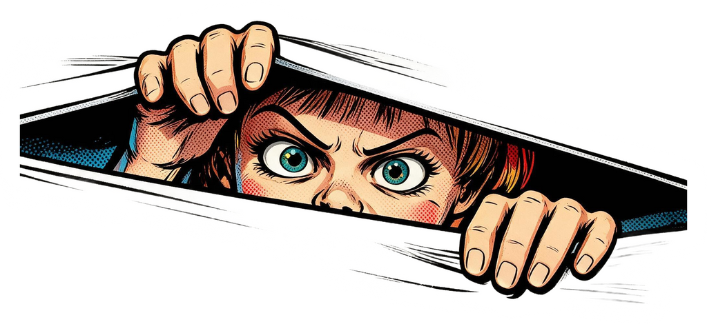 Anabelle Peeking Sticker