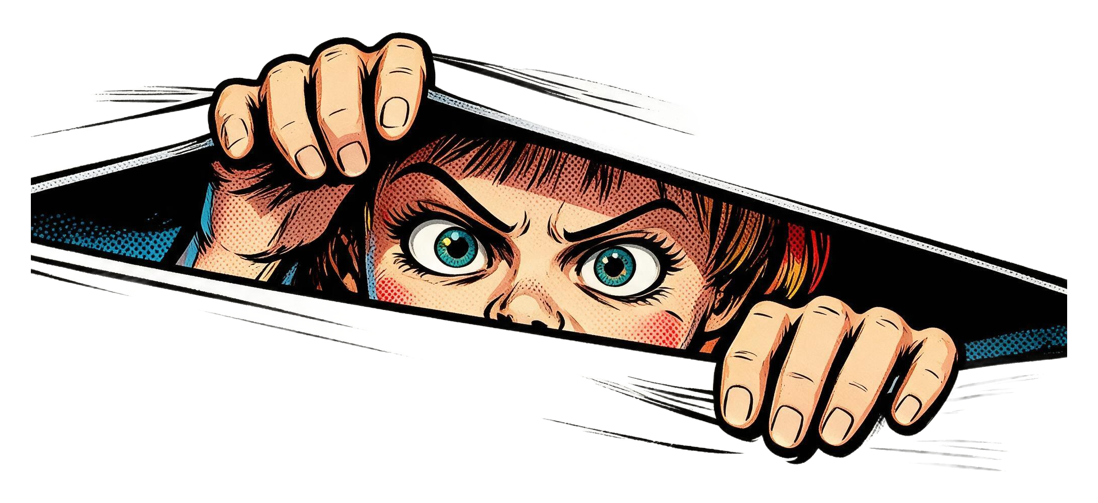 Anabelle Peeking Sticker