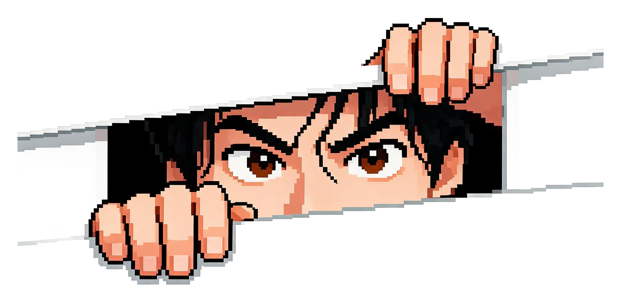 Byeon Peeking Sticker