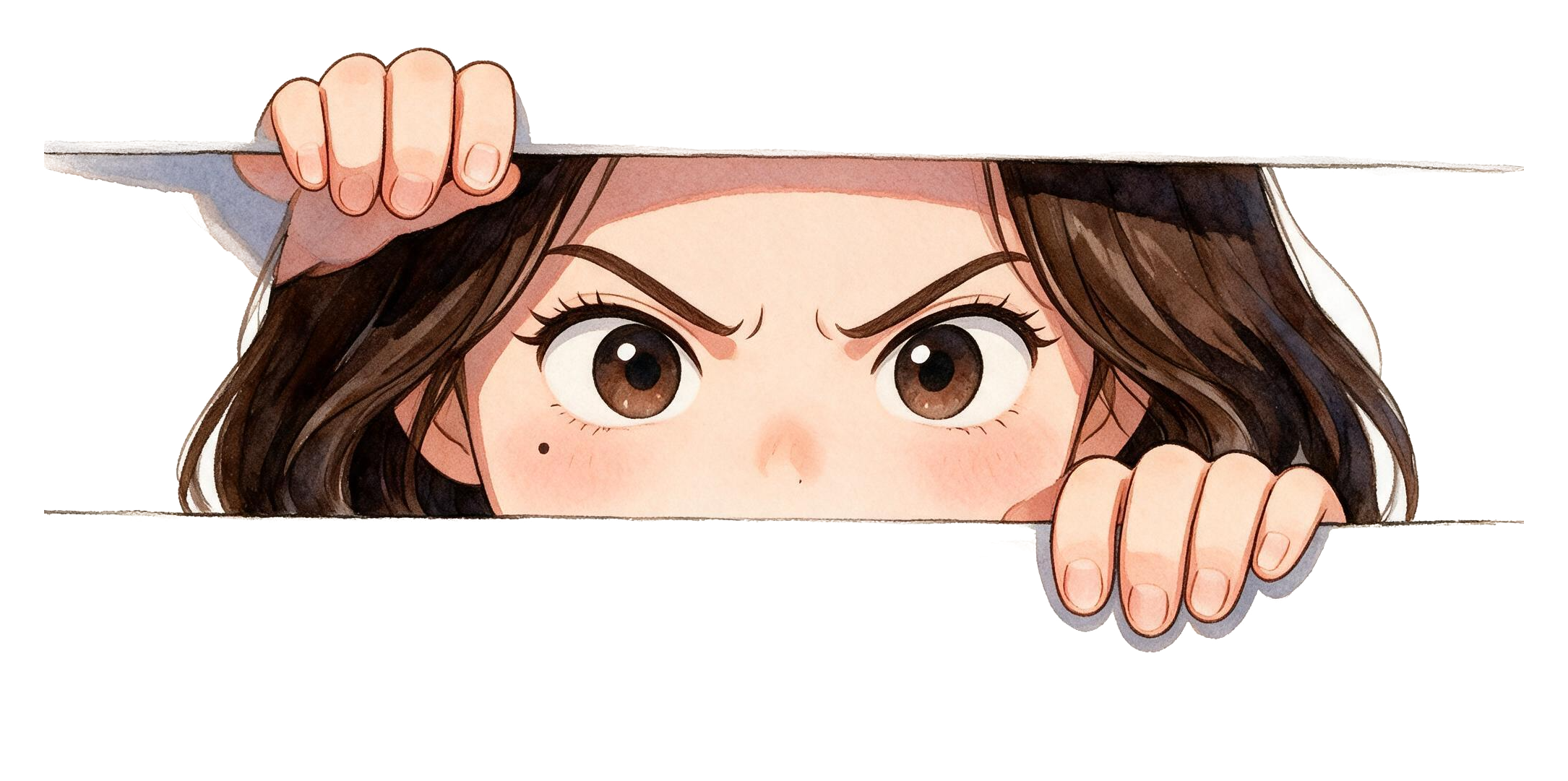 Jang Peeking Sticker