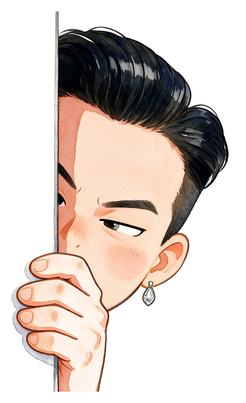 Kwon Peeking Sticker