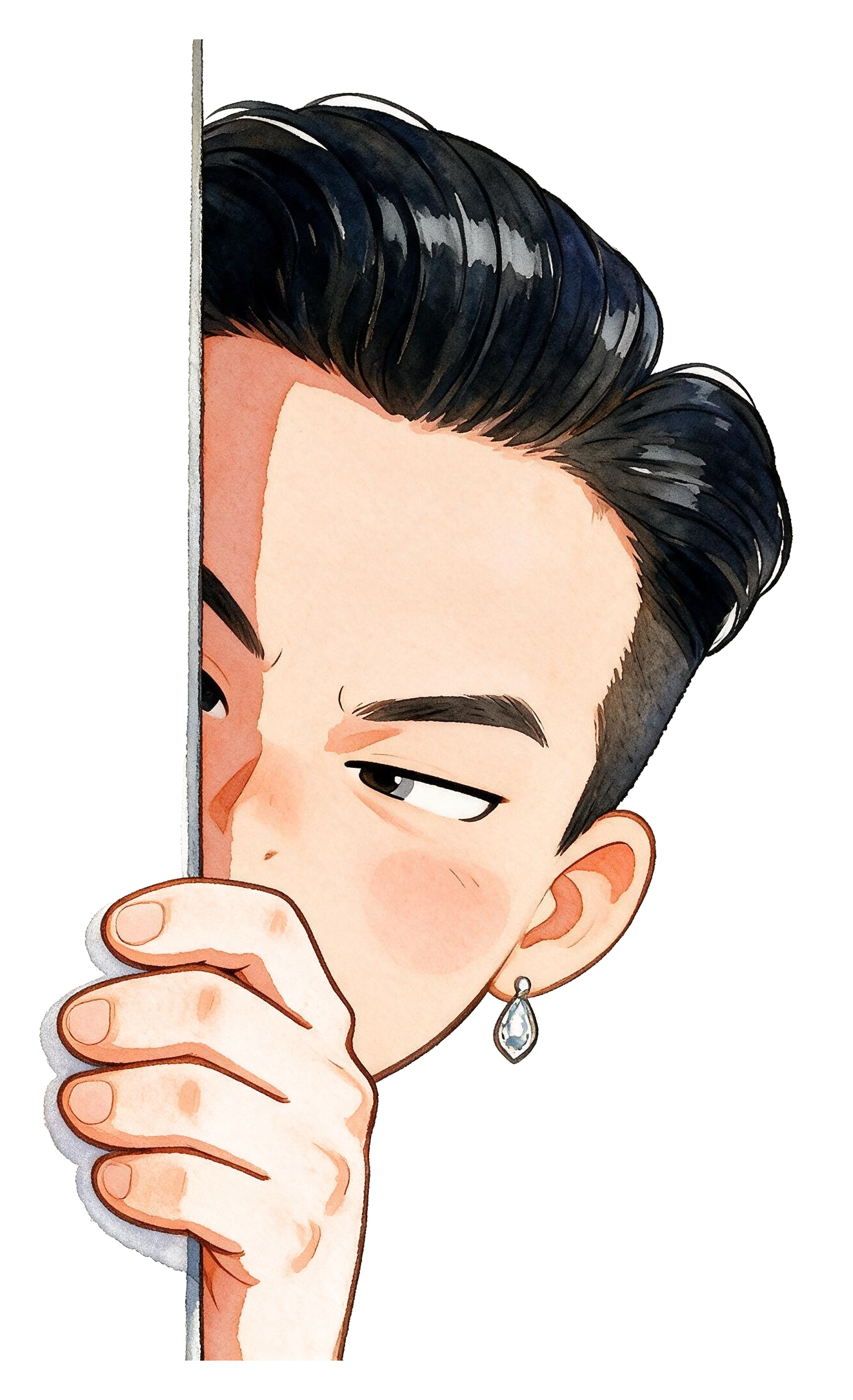 Kwon Peeking Sticker