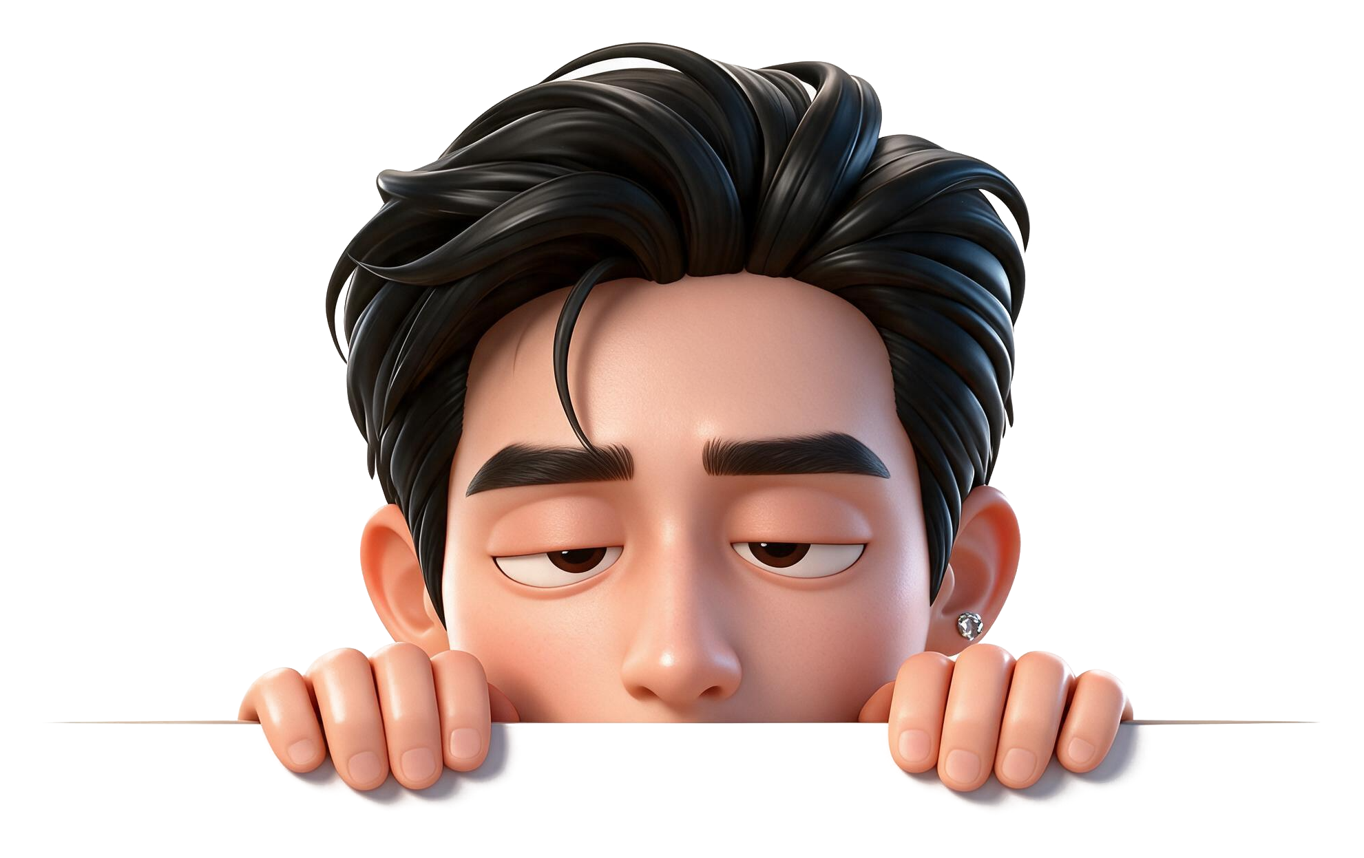 Song Peeking Sticker
