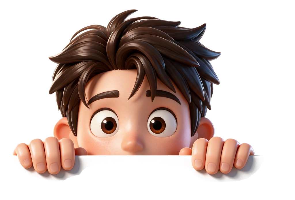 Zhang Peeking Sticker