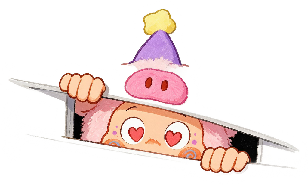 Twinkle Peeking Sticker
